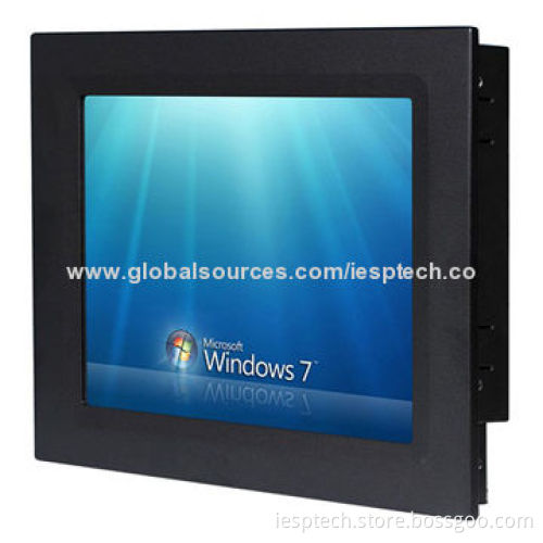 Fanless Panel PC, 12.1-inch LCD, Touchscreen, C1037 CPU/2GB/320GB, 6xCOM/4xUSB/2xGLAN, All-in-one